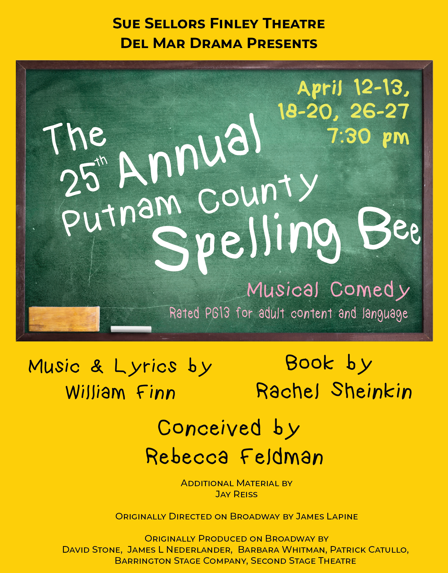 Poster for the musical comedy