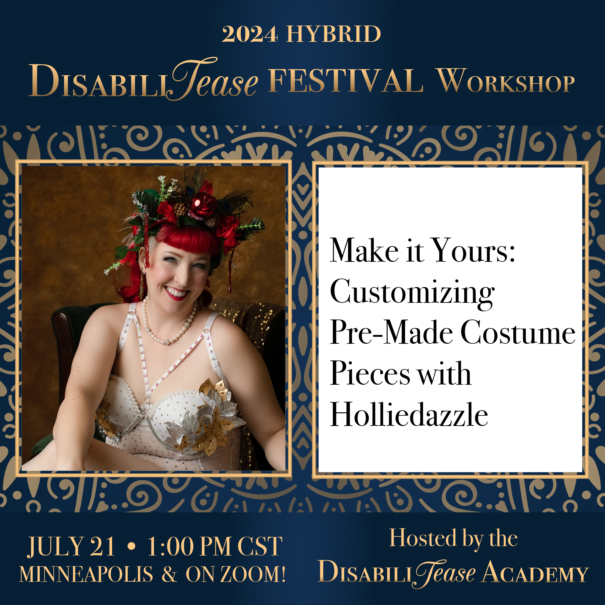 Holliedazzle workshop anouncement